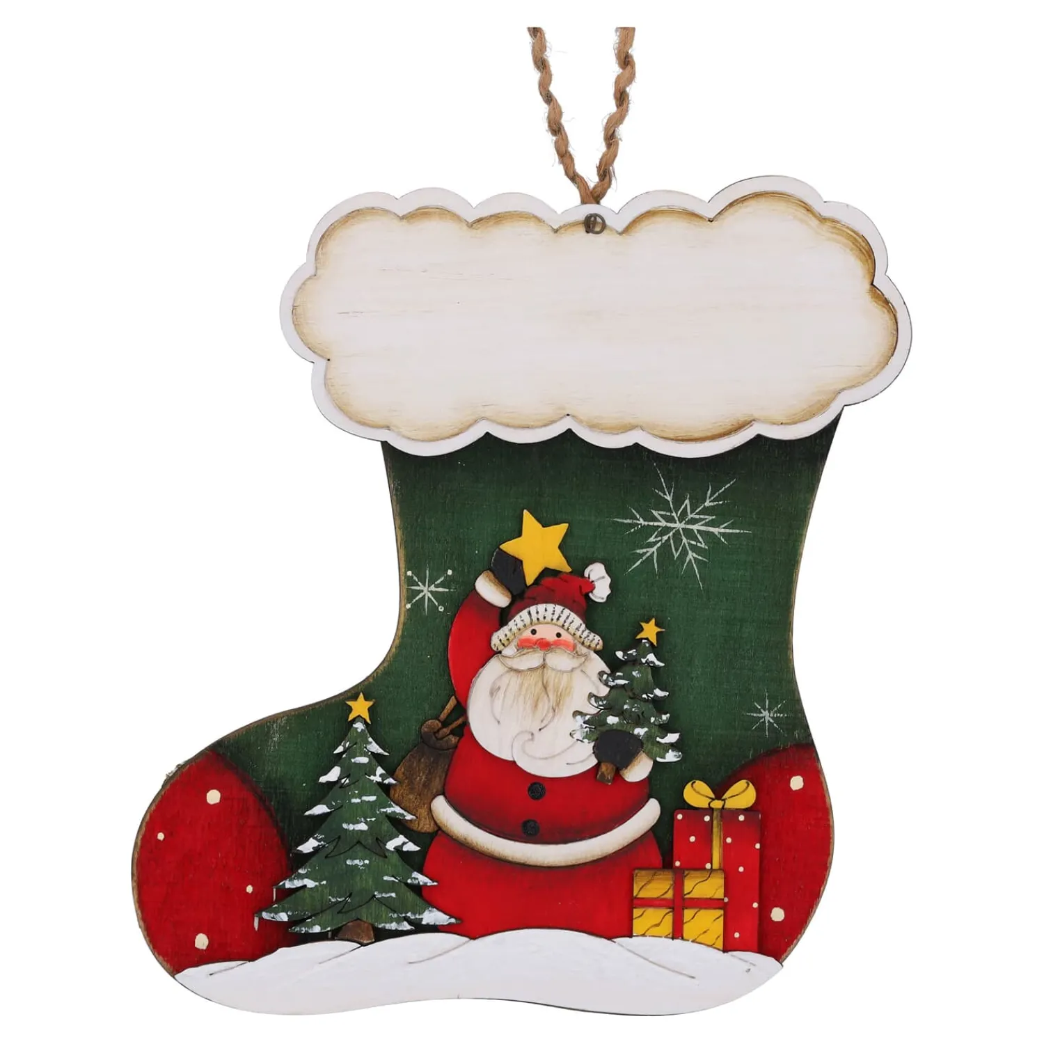 Hängedeko-Weihnachtsstrumpf