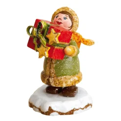 Hubrig Volkskunst Hubrig Miniaturen-Winterkinder Dankeschön