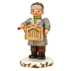 Hubrig Volkskunst Hubrig Miniaturen-Winterkinder Drehorgelspieler