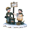 Hubrig Volkskunst Hubrig Miniaturen-Winterkinder Heiße Maronen