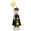 Hubrig Volkskunst Hubrig Miniaturen-Winterkinder Kurrendenjunge mit Stern