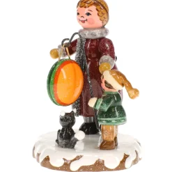 Hubrig Volkskunst Hubrig Miniaturen-Winterkinder Meine große Schwester und ich