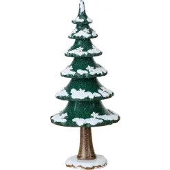 Hubrig Volkskunst Hubrig Miniaturen-Winterkinder Winterbaum mit Schneekristall, 22 cm