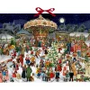 Adventsdeko & Kalender-Adventskalender "Nostalgischer Weihnachtsmarkt"