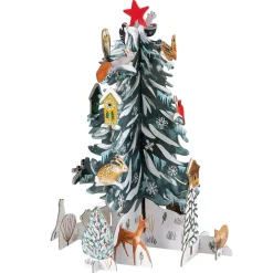 Adventsdeko & Kalender-Adventskalender "Weihnachtstanne"