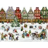 Adventsdeko & Kalender-Adventskalender "Weihnachtsstraße"