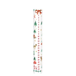 Zubehör & Ersatzteile|Adventsdeko & Kalender-Adventskalenderkerze, weiß, 29,5 cm