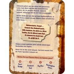 Spielzeug|Adventsdeko & Kalender-Advents-Rätselspiel "Sherlock Holmes"
