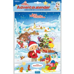 Trötsch Verlag Unser Sandmännchen Und Seine Freunde|Adventsdeko & Kalender-Aufstell-Adventskalender "Sandmann"