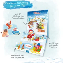 Trötsch Verlag Unser Sandmännchen Und Seine Freunde|Adventsdeko & Kalender-Aufstell-Adventskalender 