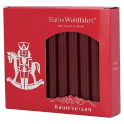 Zubehör & Ersatzteile-Baumkerzen (bordeaux)