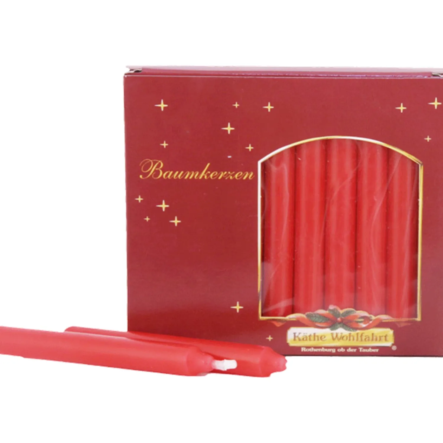 Zubehör & Ersatzteile-Baumkerzen (rot)