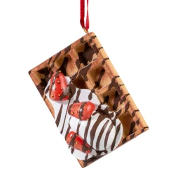 Käthes Original Christbaumschmuck Holz-Belgische Waffel