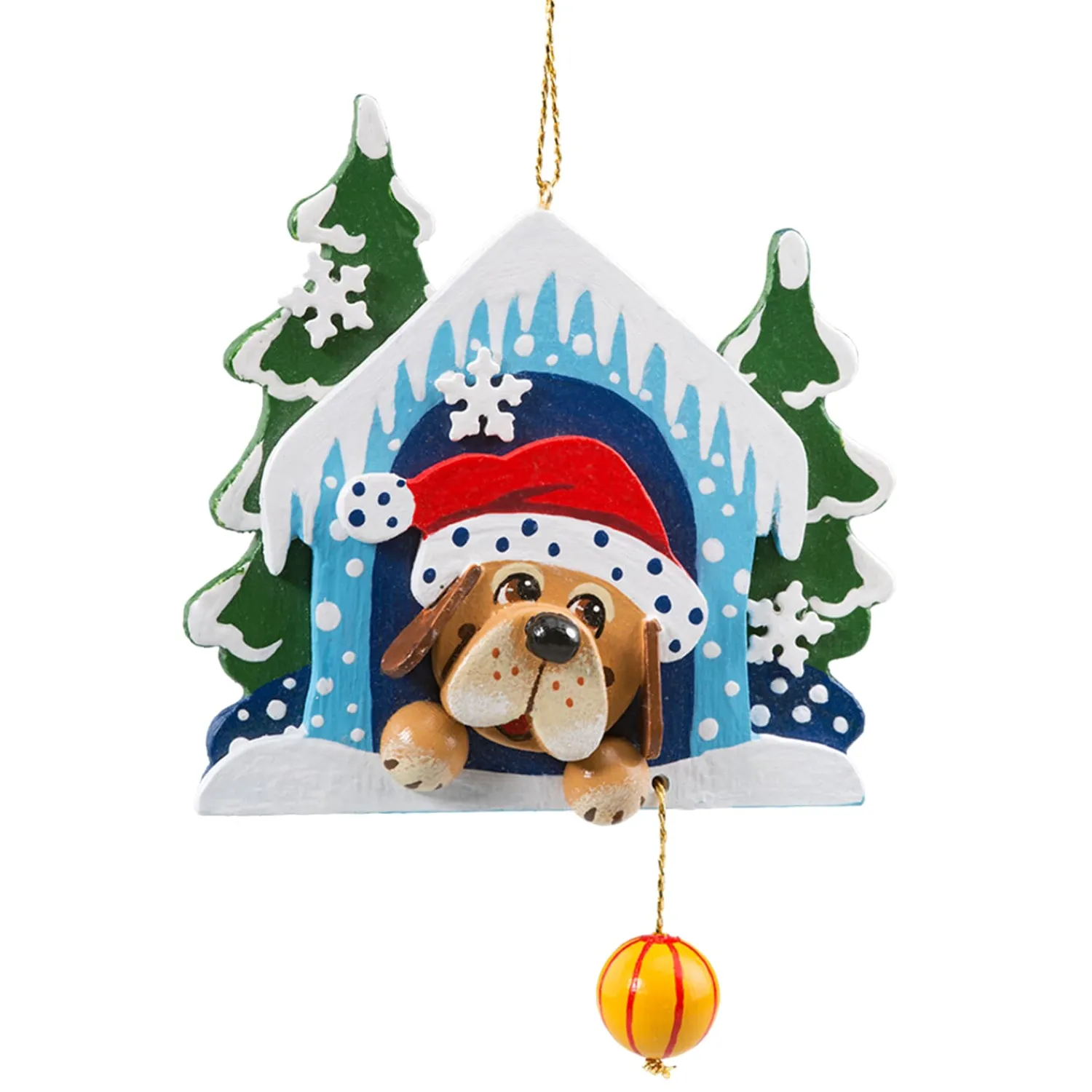 Käthes Original Christbaumschmuck Holz-Bellos Weihnacht