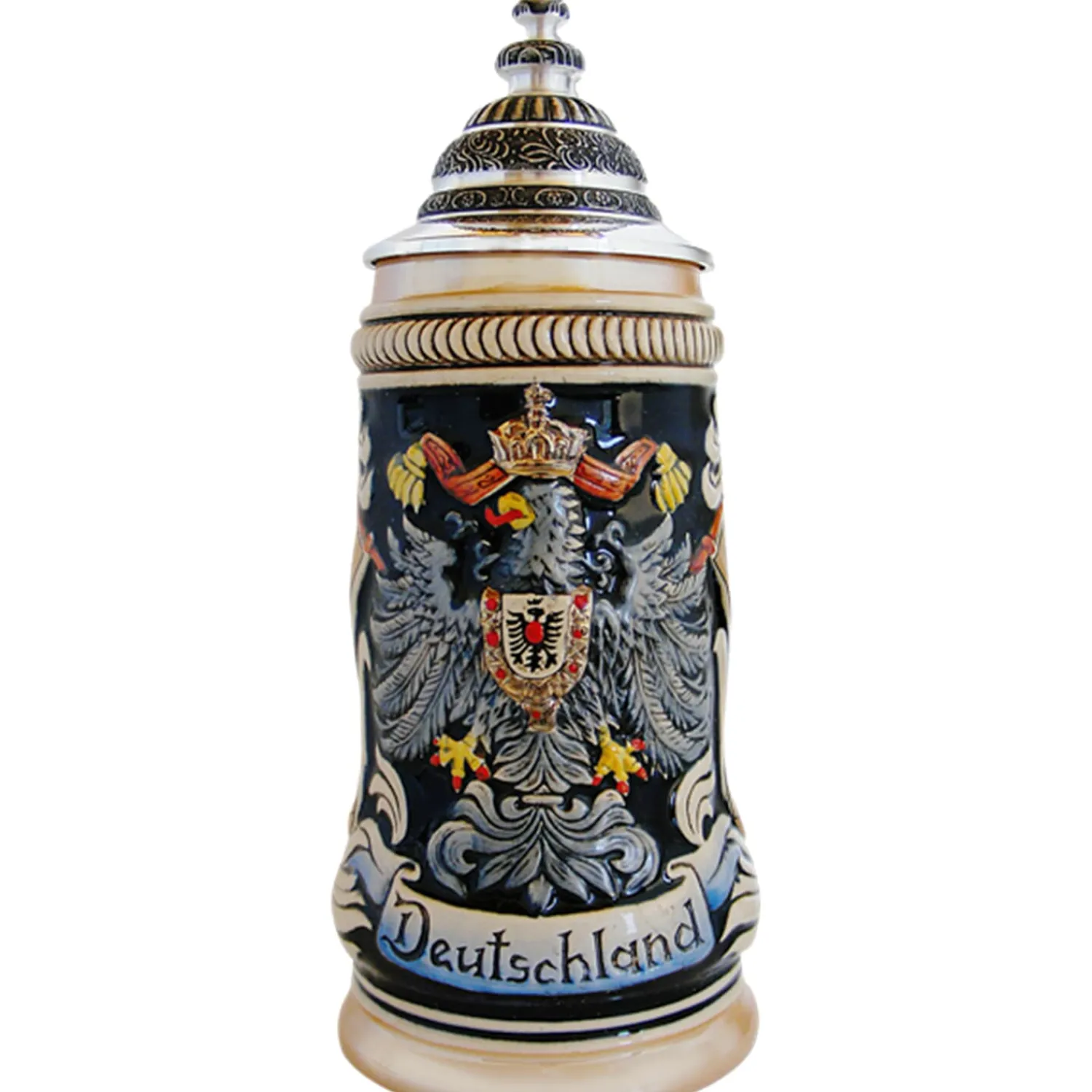 Bierkrüge-Bierkrug "Deutschlandfahne-Wappen"