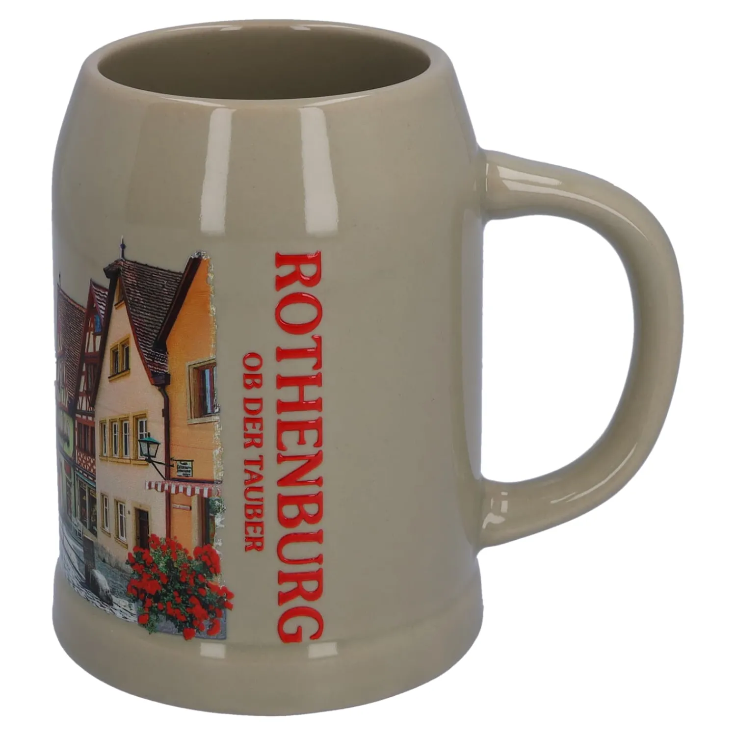 Rothenburg Motive|Bierkrüge-Bierkrug "Silhouette Rothenburg", 0,5 l