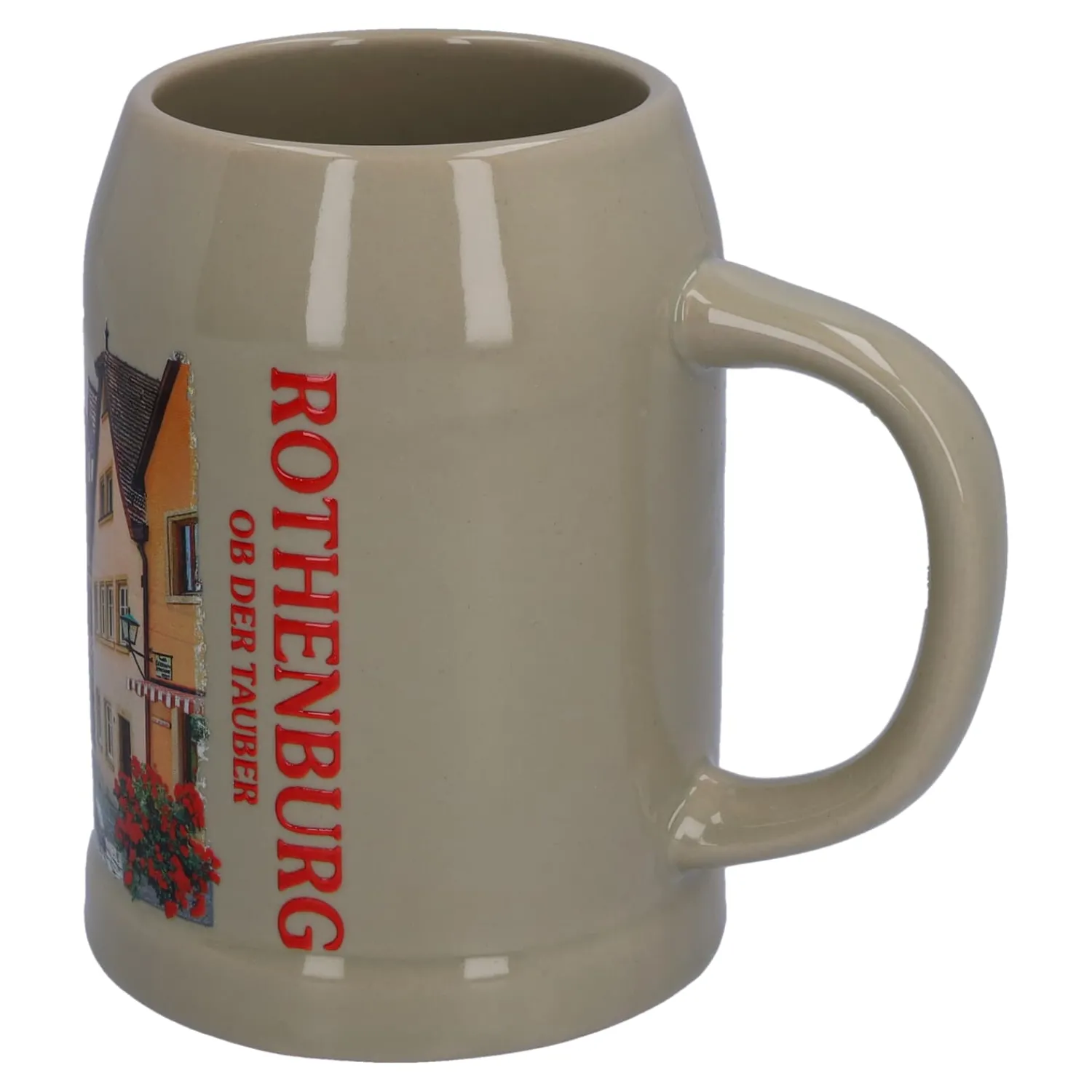 Rothenburg Motive|Bierkrüge-Bierkrug "Silhouette Rothenburg", 0,5 l