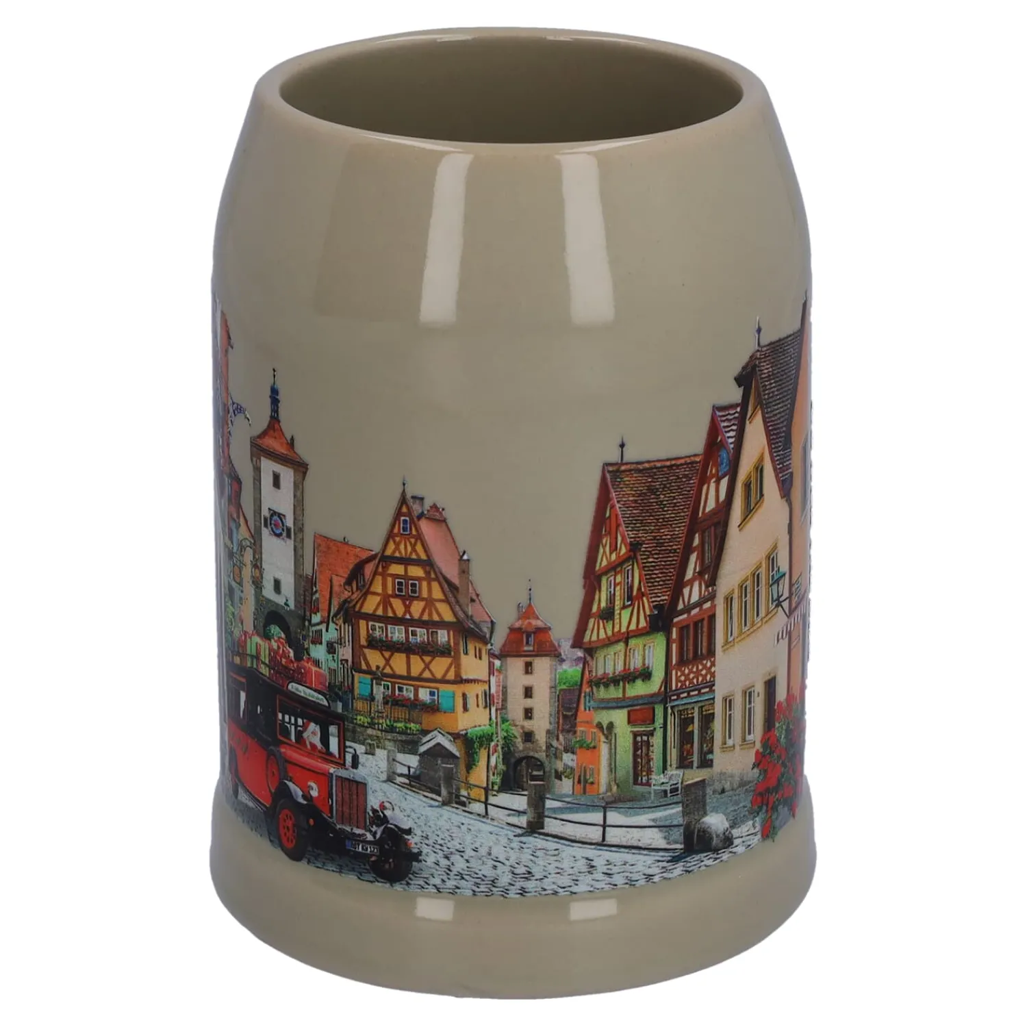 Rothenburg Motive|Bierkrüge-Bierkrug "Silhouette Rothenburg", 0,5 l