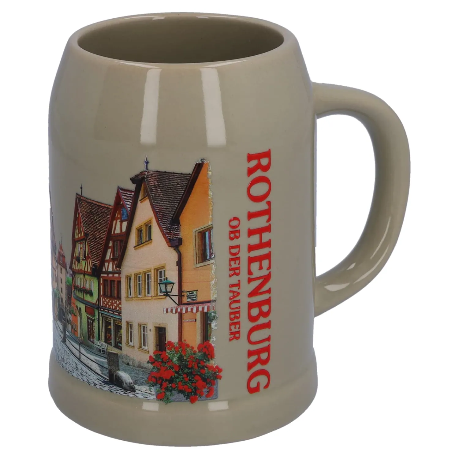 Rothenburg Motive|Bierkrüge-Bierkrug "Silhouette Rothenburg", 0,5 l