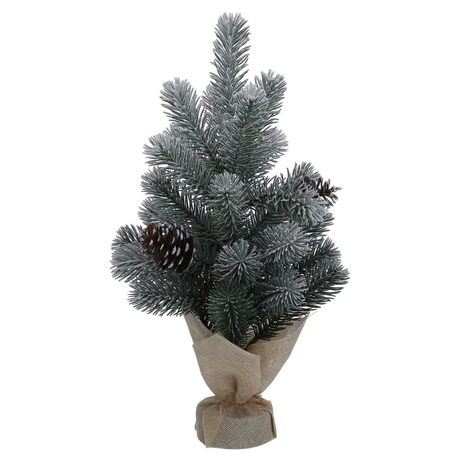 Wohndeko-Bäumchen mit Zapfen, Standfigur