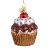 Poesie in Glas Weihnachtskugeln Aus Glas-Cupcake