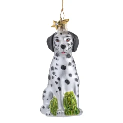 Poesie in Glas Weihnachtskugeln Aus Glas-Dalmatiner, Glas-Baumbehang