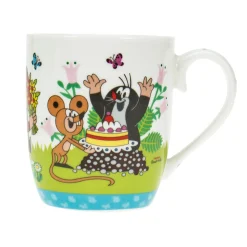Trötsch Verlag Der Kleine Maulwurf „Krtek”|Tischdeko-Der kleine Maulwurf Tasse "Maulwurf Geburtstag"