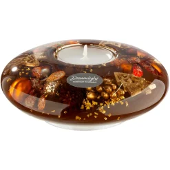 Kerzen & Teelichthalter-Dreamlight "Christmas Ornaments" - Kerzenhalter Ufo Medium