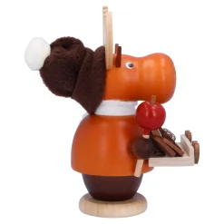 Christian ULBRICHT Räuchermänner-Elch als Lebkuchenverkäufer, Räuchermännchen