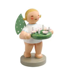 WENDT & KÜHN Wendt & Kühn Kollektion-Engel mit Adventskranz