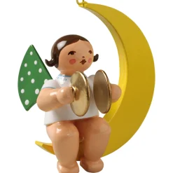 WENDT & KÜHN Wendt & Kühn Kollektion-Engel mit Becken, im Mond