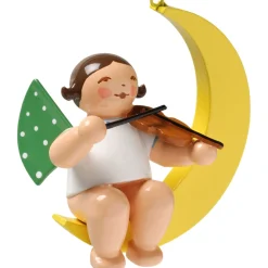 WENDT & KÜHN Wendt & Kühn Kollektion-Engel mit Geige, im Mond
