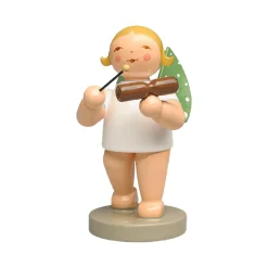 WENDT & KÜHN Wendt & Kühn Kollektion-Engel mit Holzröhrentrommel