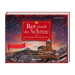 Spielzeug|Adventsdeko & Kalender-Escape-Room-Adventskalender "Rot rieselt der Schnee"