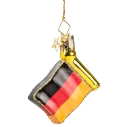 Poesie in Glas Deutschland Motive|Weihnachtsbaum Deko-Flagge Deutschland klein