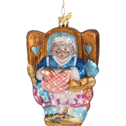 Poesie in Glas Weihnachtskugeln Aus Glas-Frau Holle