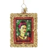Poesie in Glas Weihnachtskugeln Aus Glas-Frida Kahlo Gemälde, Glas-Baumbehang