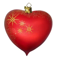 Poesie in Glas Weihnachtskugeln Aus Glas-Glasherz Barcelona