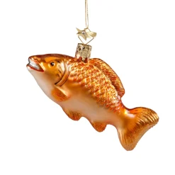 Poesie in Glas Weihnachtskugeln Aus Glas-Goldfisch