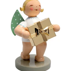 WENDT & KÜHN Wendt & Kühn Kollektion-Gratulant, Engel mit Geschenk, Goldedition No7