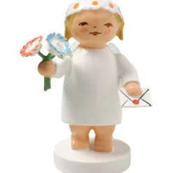 WENDT & KÜHN Wendt & Kühn Kollektion-Gratulantenengel mit Strauß und Brief