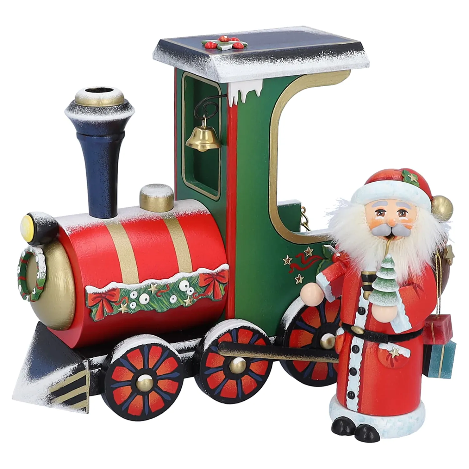 Käthes Original Räuchermänner-Holzknoddl "Weihnachtsreise", Räuchermännchen