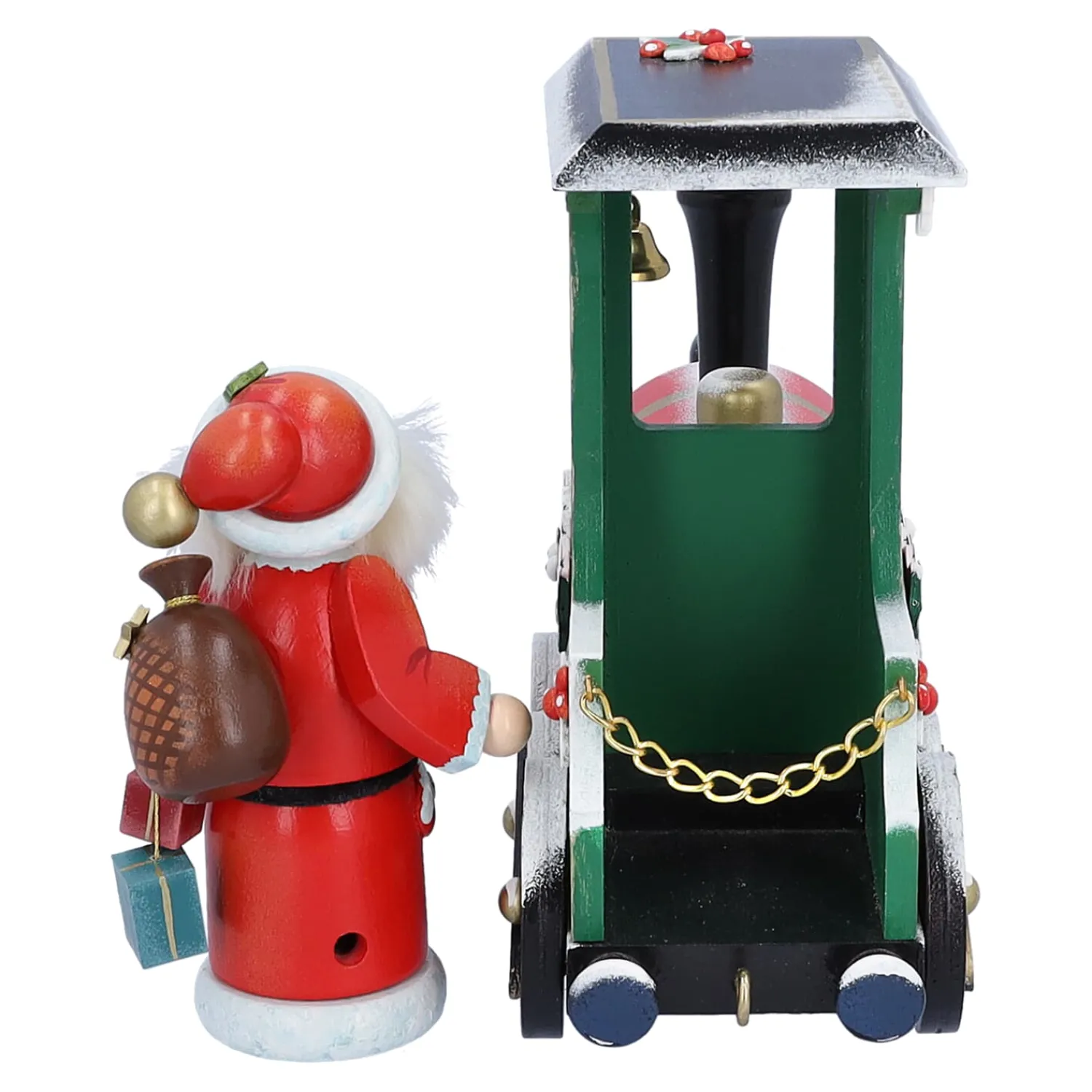 Käthes Original Räuchermänner-Holzknoddl "Weihnachtsreise", Räuchermännchen