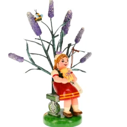 Hubrig Volkskunst Hubrig Miniaturen-Hubrig Jahresfigur 2024 - Lavendel