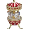 Nostalgische Weihnachtsdeko|Spieluhr Weihnachten-Karussell, Musikdose