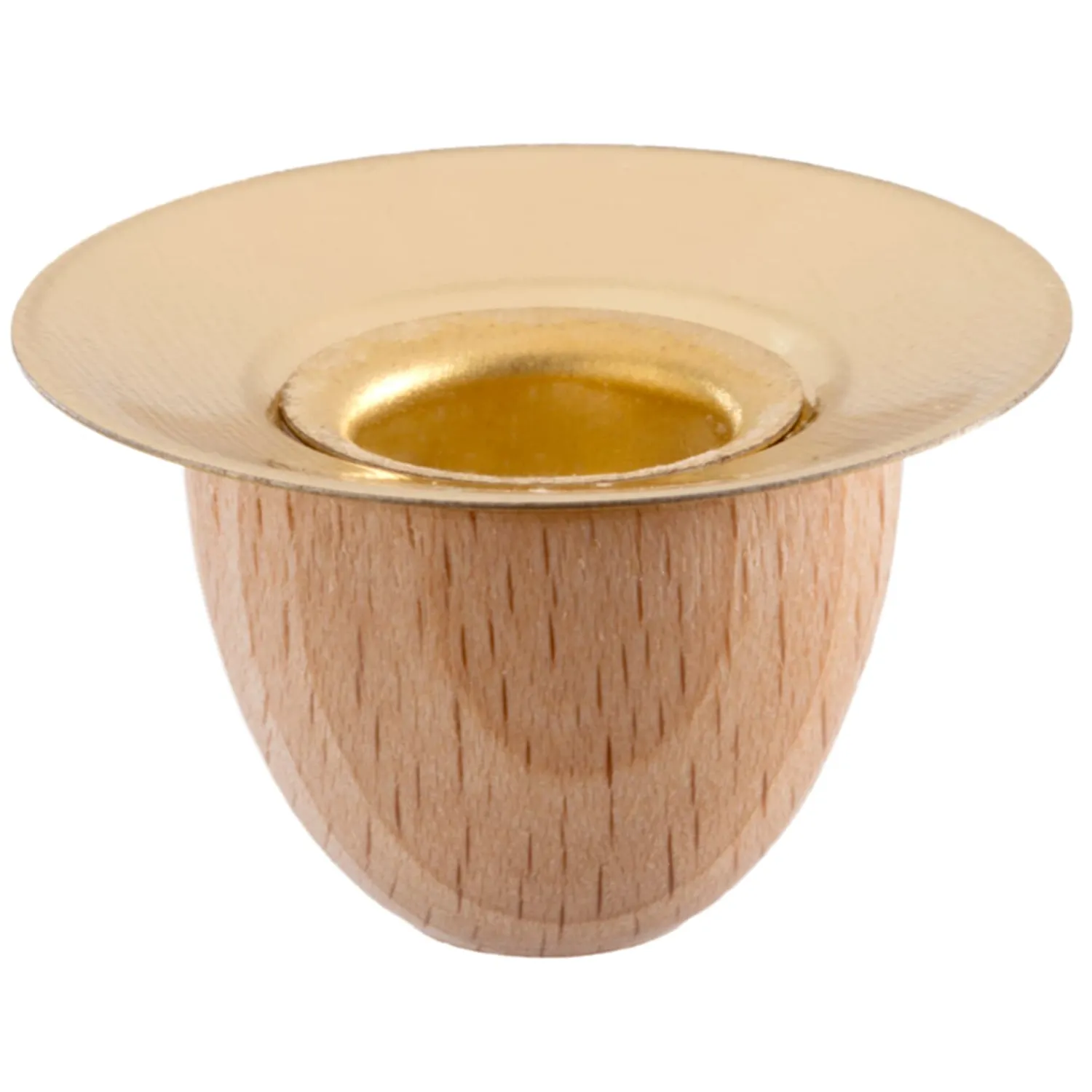 Richard Glässer Zubehör & Ersatzteile-Kerzenhalter, natur, R 28 mm, H 15 mm