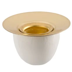 Richard Glässer Zubehör & Ersatzteile-Kerzenhalter, weiß, R 28 mm, H 15 mm