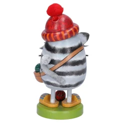 Käthes Original Räuchermänner|Weihnachtsdeko Holz-Kittys Strickvergnügen, Duftl