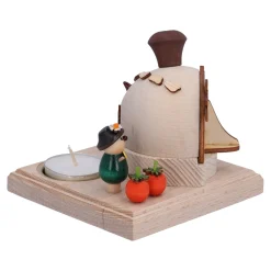 HODREWA Räuchermänner-Kürbis, Räucherhaus