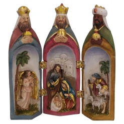 Krippen Und Krippenfiguren-Krippenszene in Heiligen Drei Königen